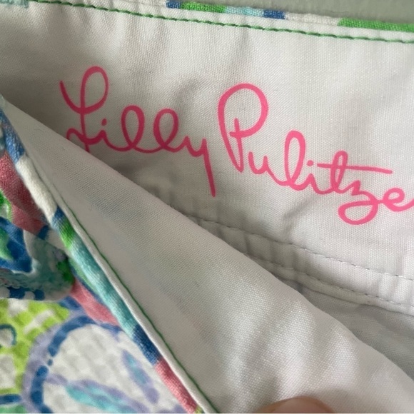 Lilly PULITZER Callahan cotton shorts size 2 - Picture 8 of 10
